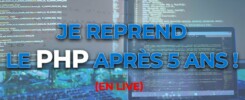 Je retrouve le PHP après 5 ans… | Petit projet sympa pour la chaîne