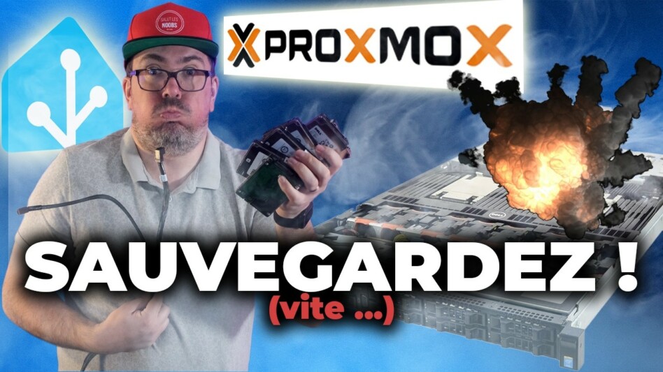 J’ai failli TOUT PERDRE ! (Mon Serveur de Sauvegarde Proxmox & HA) J’ai failli TOUT PERDRE ! (Mon Serveur de Sauvegarde Proxmox & HA)
