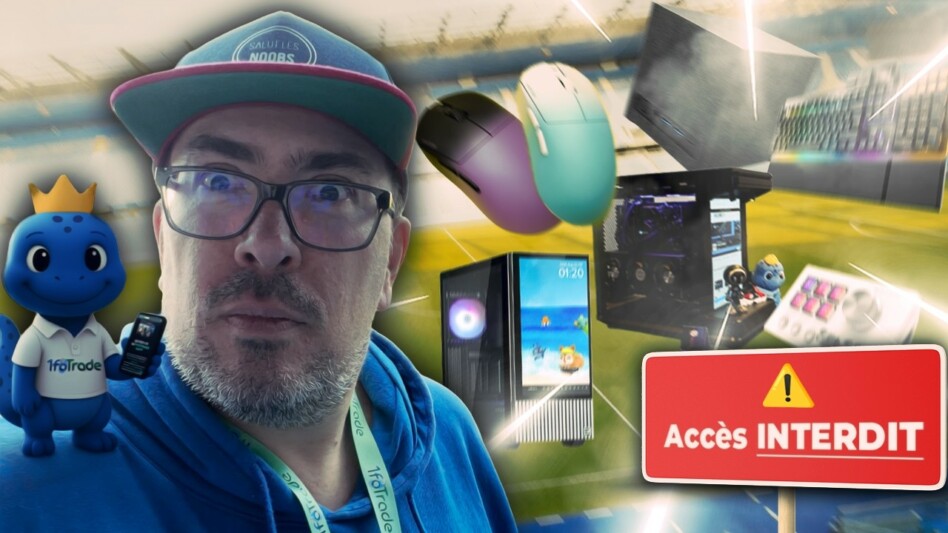 J&rsquo;ai infiltré un salon Informatique INTERDIT au Public (au Stade Océane !)