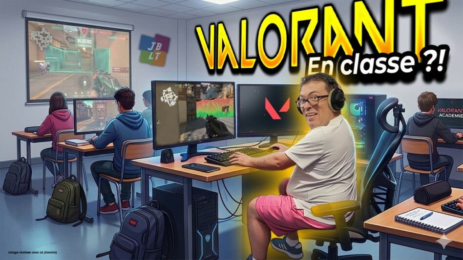 Ce Lycée propose des cours de VALORANT ! (Leur salle est folle)