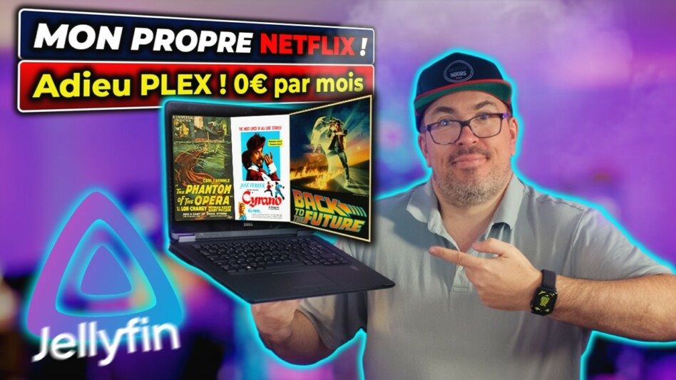 J’ai créé mon PROPRE Netflix avec une épave de 2015 (Tuto Jellyfin)